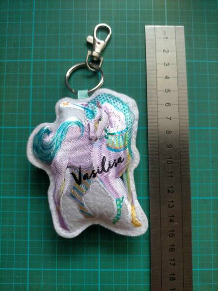 ヴァシリーサ ユニコーン キーホルダー ストラップ マスコット チャーム Vasilisa Unicorn mascot key ring key chain strap charms