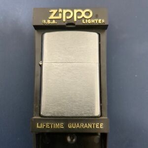 新品未使用　ZIPPO 無地 シルバー