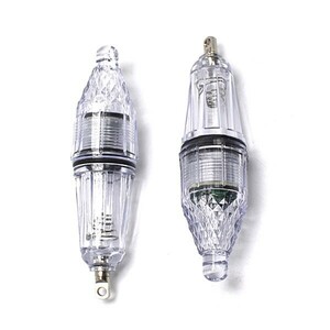 集魚灯 LED 水中ランプ 2個セット 水中ライト レインボー 12cm 送料無料