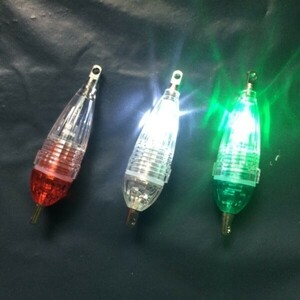 LED 集魚灯 水中ライト 5カラー 6cm 5個セット 夜釣り 仕掛け ミニ