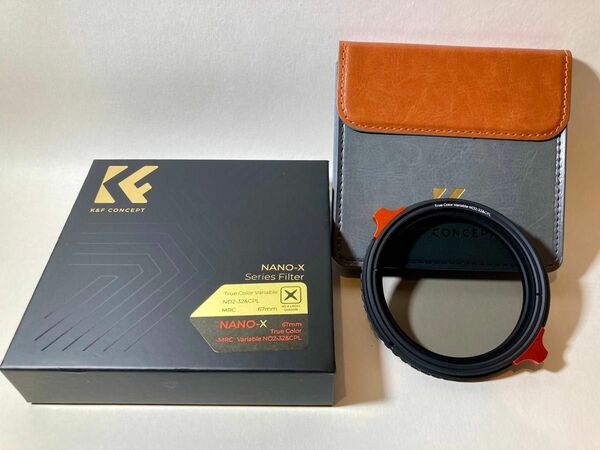 K&F Concept 67mm 可変NDフィルター ND2-ND32&CPL TRUE COLOR