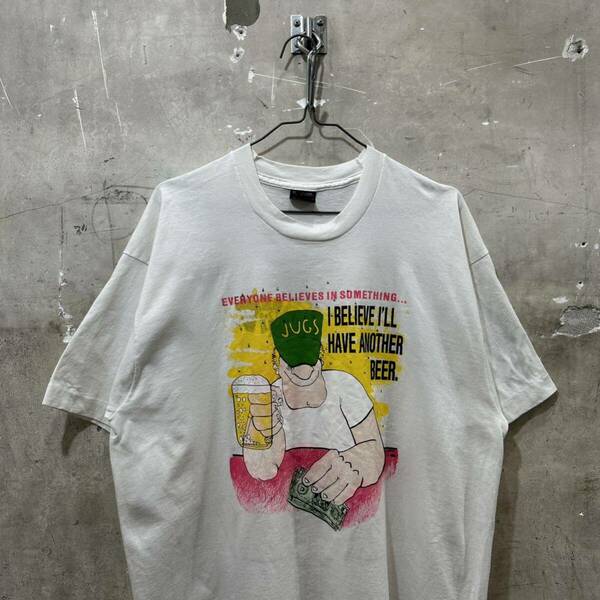 USA製80sビンテージ古着 ビール BEER Tシャツ