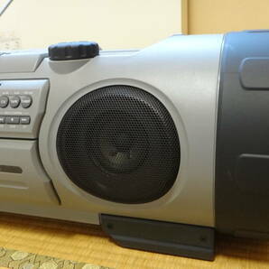 ◇JVC RV-X70 ビクター CDラジカセ POWERED WOOFER CD SYSTEM ドラムカン 97年製 美品です◆の画像4