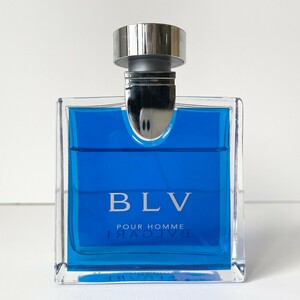 [50ml 8 сломан степень ]BVLGARI BVLGARY духи BLV EAU DE TOILETTEo-doto трещина EDT голубой 