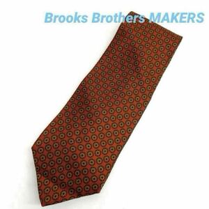 Brooks Brothers MAKERS USA製 ネクタイ B8556