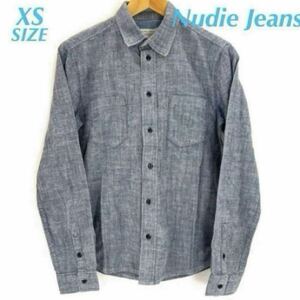 Nudie Jeans ヌーディージーンズ コットンワークシャツ B1250