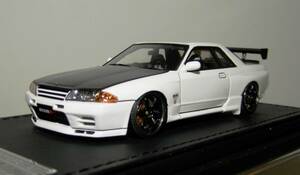 イグニッションモデル IG0964 1/43 Nissan Skyline GT-R Nismo (R32) White