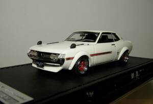 【難あり】イグニッションモデル IG0190 1/43 Toyota Celica 1600GTV (TA22) White