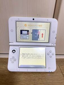 【used品】 Nintendo ニンテンドー 任天堂 3DS LL ホワイト SPR-001　初期化済み