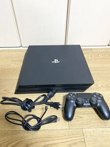 【used品】】PS4 Pro 本体 ブラック SONY PlayStation4 CUH-7100B 初期化済み