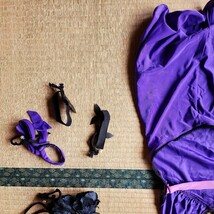 FF　ファイナルファンタジー　7REMAKE ティファドレス　XLサイズ　一円スタートコスプレ衣裳　紫と黒とピンクのドレスは伸縮性があります_画像8