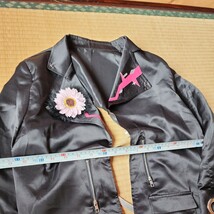 無期迷途 デイリン コスプレSサイズ　一円スタートコスプレ衣裳　ピンクシャツはサテンだと思います　黒いジャケットと手袋は合革_画像2