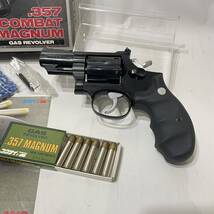 1円〜 コクサイ KOKUSAI S&W M19 357 コンバット マグナム COMBAT MAGNUM ガスリボルバー ガスガン_画像2