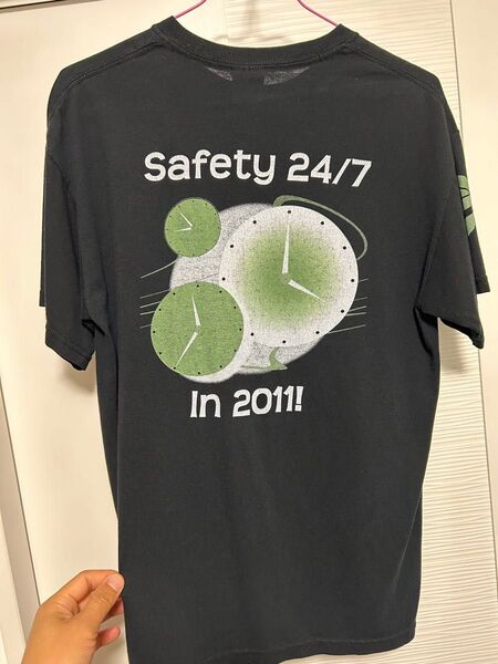 古着 半袖 Tシャツ アメリカ GILDAN サイズM ビンテージ ブラック 黒
