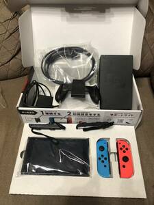 Nintendo Switch Nintendo switch nintendo Junk with special circumstances cheap power supply ok part removing repair is possible person neon red neon blue Joy-Con