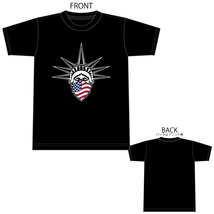 USA リバティ 自由の女神 国旗 星条旗 B4° ビヨンド Tシャツ TEE 半袖 半袖Tシャツ プリントスター 5.6OZ ヘビーウェイト 1603 XXL 2XL_画像1