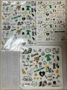 欅坂46 渋谷109 限定 グッズ　pop up store　ノート　ハンドタオル　クリアファイル