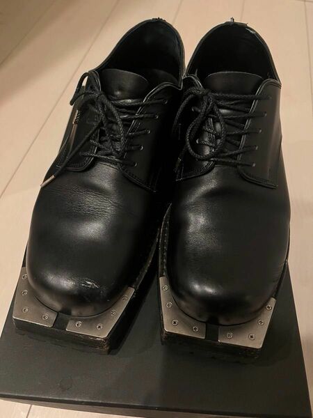 ジョンローレンサリバン ポストマンシューズ Metal toe postman shoes レザーシューズ size7