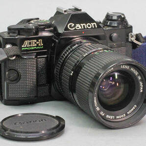 【09】CANON AE-1 PROGRAM ZOOM FD 35-70mm F4 レンズ付の画像1