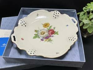 未使用＊Rosenthal ローゼンタール CLASSIC ROSE クラシックローズ フルーツボウル・BBプレート深皿・大皿 約30×28cm 匿名配達