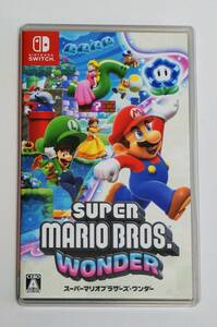 Nintendo Switch ソフト、スーパーマリオブラザーズ ワンダー 中古品