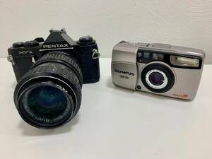 MS195H OLYMPUS OZ130 PENTAX MV1 オリンパス ペンタックス フィルムカメラ 動作未確認 ジャンク品 現状品