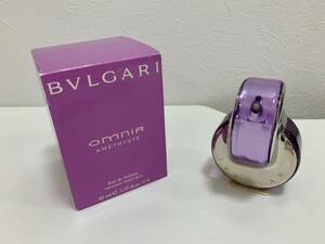 MS207H BVLGARI ブルガリ オムニア アメジスト オード トワレ 40ml イタリア製 現状品