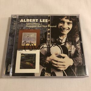 【サイン入り】albert lee/speechless/gagged but not bound アルバート・リー