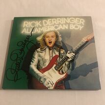 【サイン入り】rick derringer/all american boy リック・デリンジャー_画像1