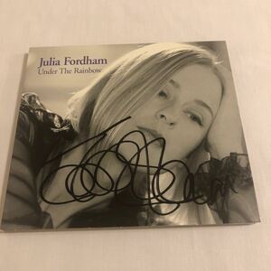 【サイン入り】julia fordham/under the rainbow ジュリア・フォーダム