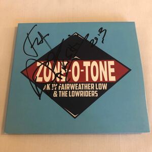 【サイン入り】andy fairweather low &〜/zone-o-tone アンディ・フェアウェザー・ロウ