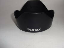 PENTAX レンズフード PH-RBA 52mm ペンタックスSMCP-DA 18-55mm f / 3.5-5.6 AL用レンズフード 純正_画像3