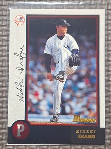 1998 Bowman #64 HIDEKI IRABU New York Yankees Lotte Orions Chiba Lotte Marines