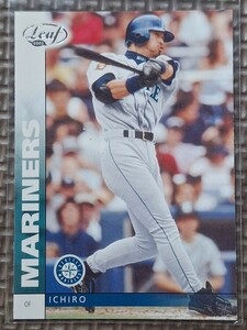 2002 Donruss Leaf #142 ICHIRO SUZUKI Seattle Mariners Orix Blue Wave