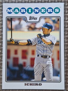 2008 Topps #SEA1 ICHIRO SUZUKI Team Set Seattle Mariners Orix Blue Wave