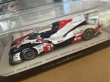 Spark 1/43 トヨタ TS050 HYBRID Toyota Gazoo Racing #7 M.コンウェイ-小林可夢偉-J.M.ロペス 2nd Le Mans 2019_画像1