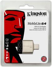  キングストン FCR-MLG4 MobileLite G4 USB 3.0 Multi-card Reader microSDHC/SDHC/SDXC_画像1