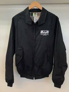 【新品未使用品】MOON　EYES（ムーンアイズ）　 HARRINGTON スイングトップブルゾン ジャケット　 BK　OMJ-022 　Mサイズ