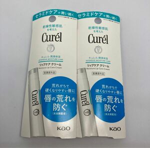 Curel キュレルリップケアクリーム 2本【新品未開封】