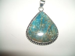  beautiful art color blue apatite top 