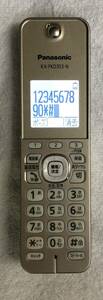 Panasonic/ Panasonic cordless handset KX-FKD353 normal operation goods..