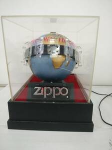【送料無料】ZIPPO 1960年代 電動式店頭ディスプレイ 可動 点灯品