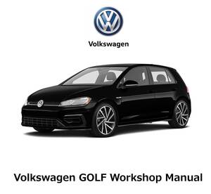  Volkswagen Golf 7 GOLF GOLF-R MK7 2013-2019 Factory Work shop manual service repair manual service book wiring diagram 