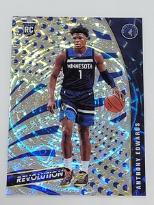 Anthony Edwards /RC 2020-21 PANINI REVOLUTION ( FRACTAL)