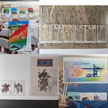 S51312古美術 中国郵政 切手 アルバム コレクション 130枚まとめ_画像8
