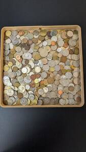 S52317 古美術 古銭 硬貨 貨幣 硬幣 外国銭 世界コイン 大量まとめ 約2.44kg アンティーク