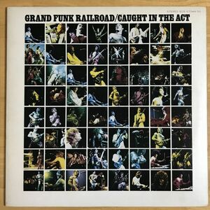 無念！帯無国内盤(見本盤)２LP Grand Funk:グランド・ファンク / Caught In The Act:グランド・ファンク ツアー '75