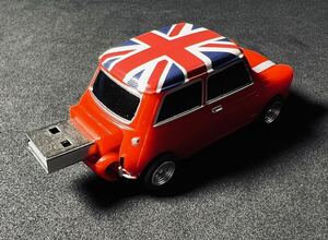 ★ BMC MORRIS MINI COOPER モーリスミニクーパーUSBメモリー64GB RED赤★