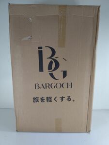 【1円出品】[BARGOCH] スーツケース 超軽量 大容量 キャリーケース 大型 耐衝撃 隠しフック機能　ブラック　L　95L