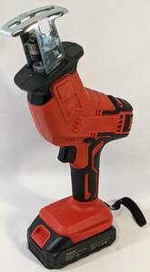 HOTORDA reciprocating engine so- electric saw 21V rechargeable red razor 8ps.